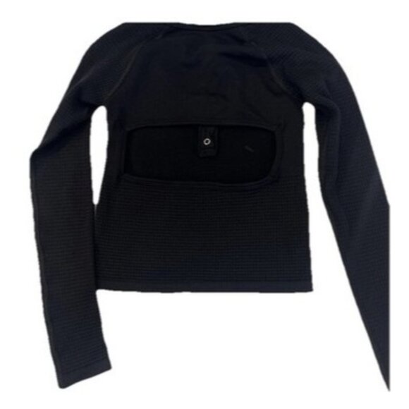 FP Movement Women's Bail Out Long Sleeve Black Layer size XS/S Active Cropped - Picture 7 of 8